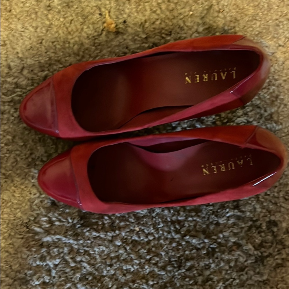 Lauren Ralph Lauren Red Heels
